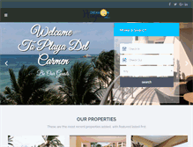 Tablet Screenshot of dreamlifeplaya.com